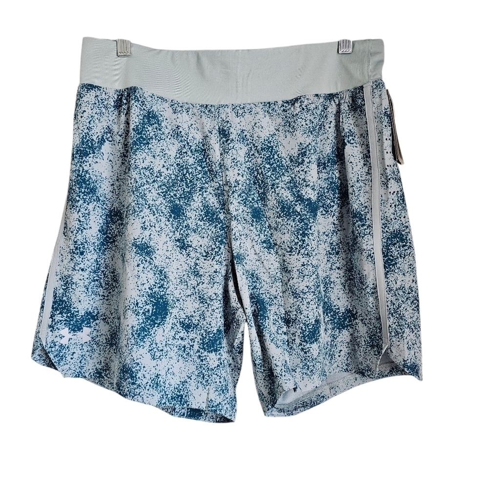 NWT Under Armour Sweat Resistant Lined Shorts Womens Size L